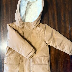 Old Navy Brown Jacket with Cream Lining